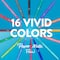 Paper Mate® Flair!® 16 Colour Brush & Medium Dual Tip Felt Pens